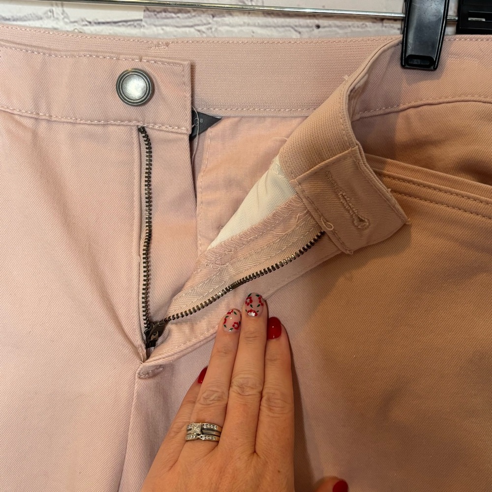 Christopher & Banks Blush Pink Pants Size 12 Signature Slimming - Picture 4 of 9